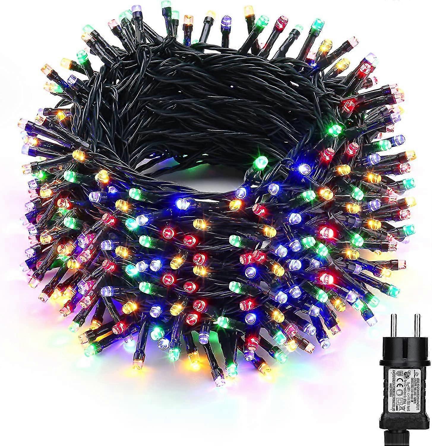Multicolor Christmas String Lights, 30m 300 Led 8 Modes