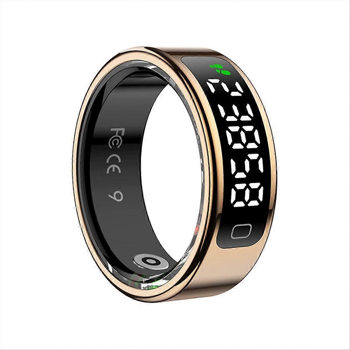 R11C Smart Ring Health Heart Rate Blood Oxygen Sleep Monitoring Fitness Tracker Ring with Display S