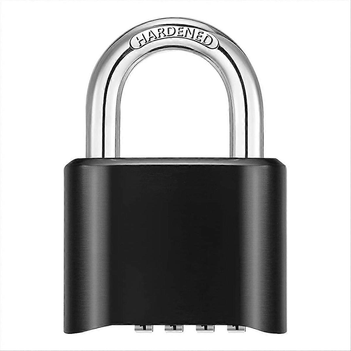 4-Digit Combination Lock Outdoor Padlock Waterproof Combo Lock