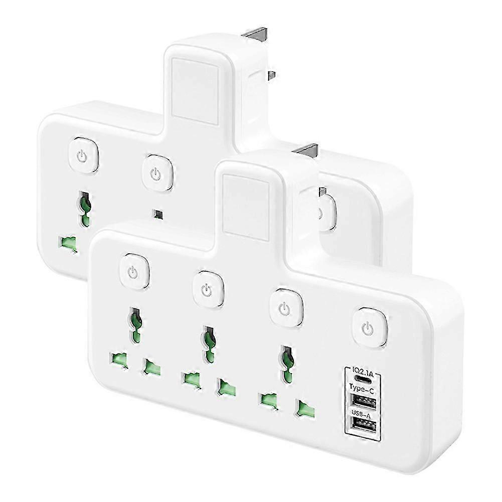 Maximum Current Plug Adaptor Night Light Individual Switches Individual Switches Multi Function Plug Adaptor Night Light Design
