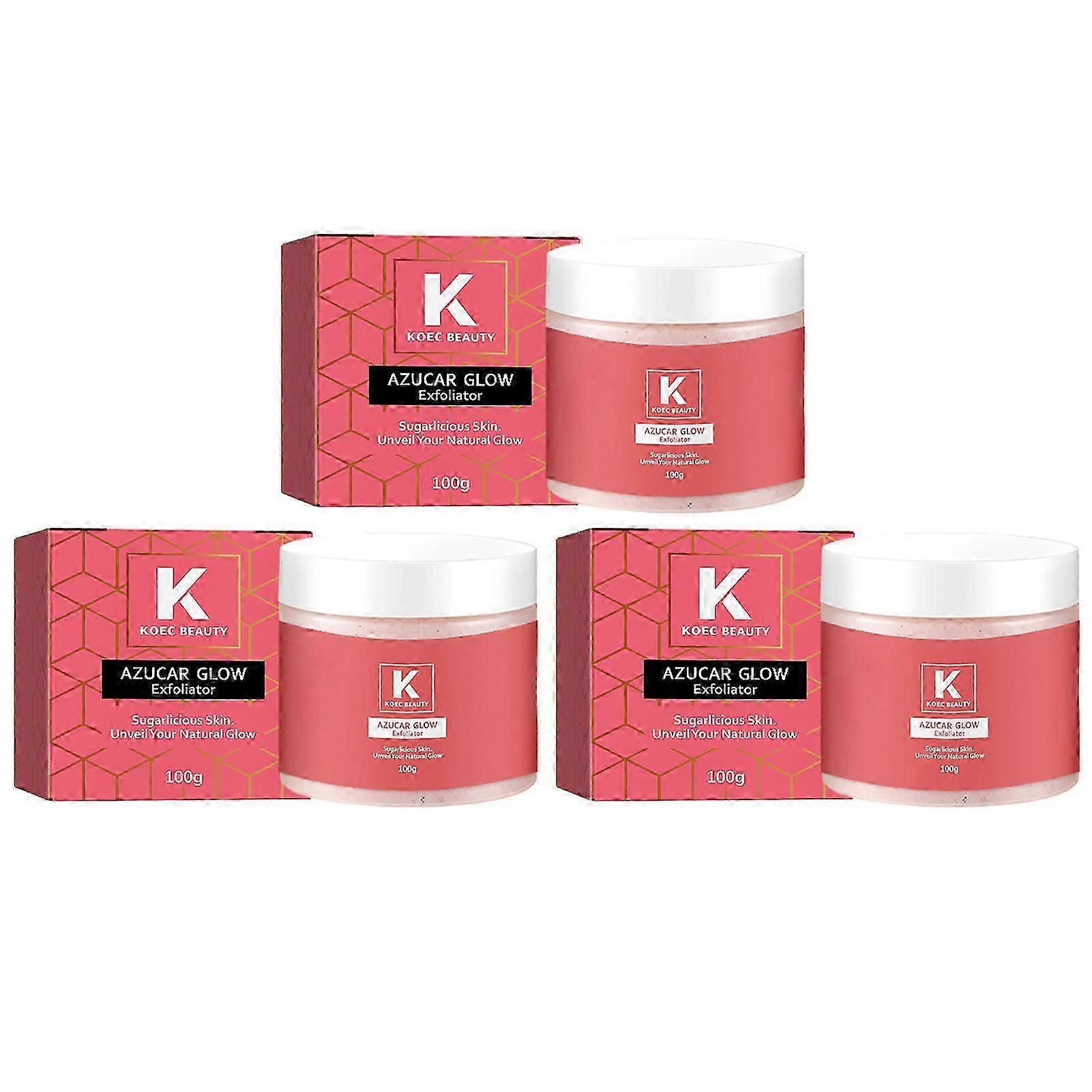 كريم سكر للوجه مقشر الوجه العضوي مقشر الرؤوس السوداء البقع الداكنة حب الشباب وتطهير المسام