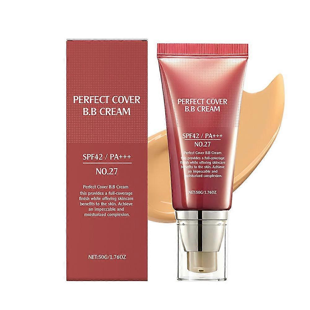 Multi-Functional BB Cream with Concealer Primer Lightweight Moisturizing Formula SPF Protection Natural No-Makeup Look Daily Use