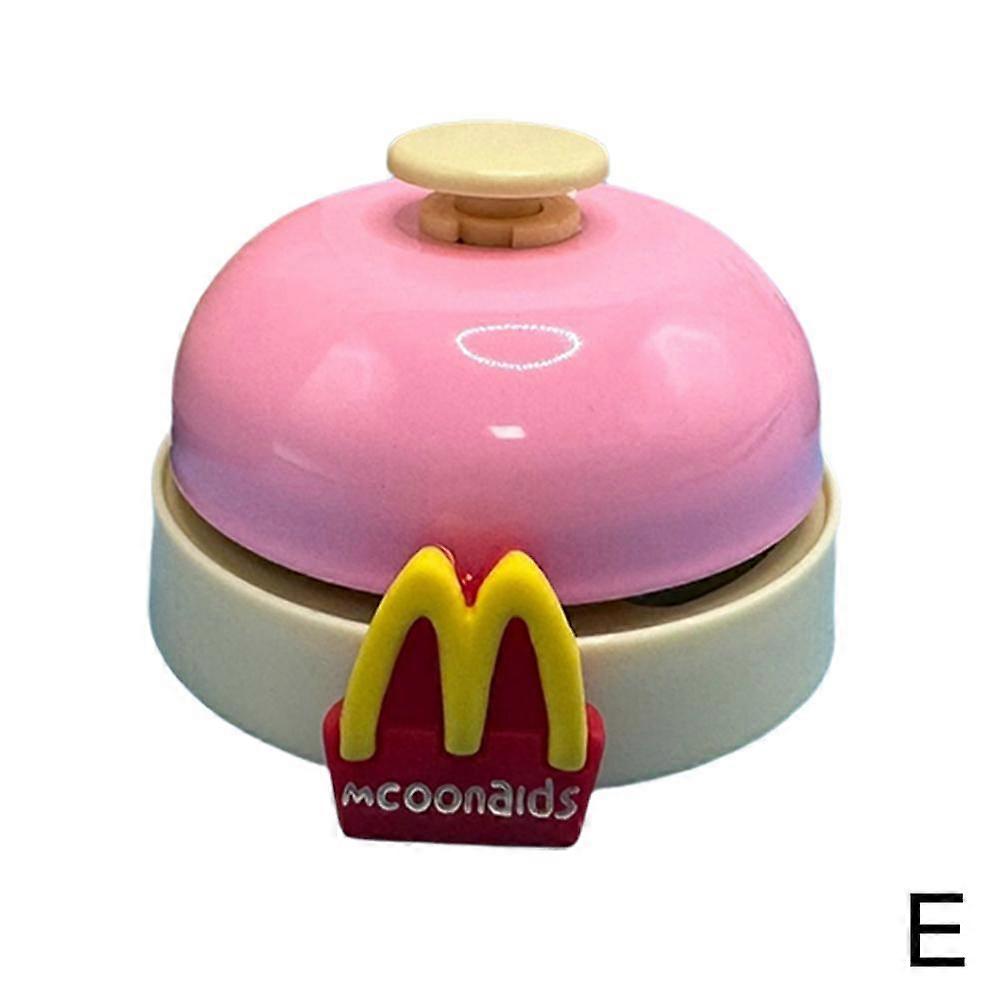 Hand Press Bell Loud Audible Alert for Classroom Office Reception Service Assistance Portable Durable