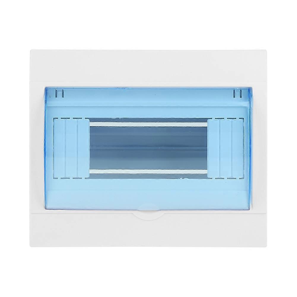 1pc Plastic Distribution Protection Box For 5-8 Ways Circuit Breaker Indoor On The Wall