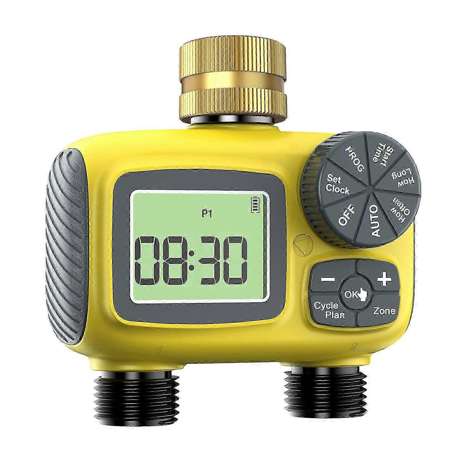 Automatic Irrigation Controller Auto Watering Timer with 2 Zone For Balcony Gardens And Small Outdoor Farms Edition 1110