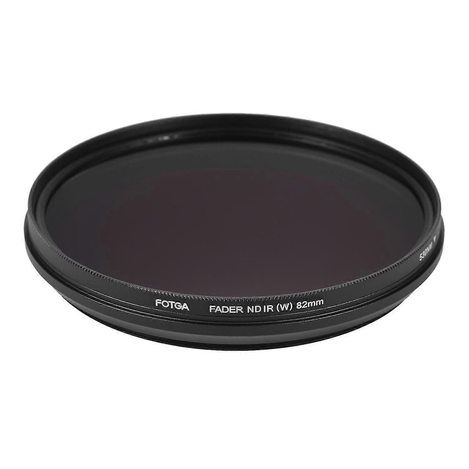 FOTGA 82mm Adjustable Infrared Filter IR Pass X-Ray Lens Filter Variable from 530nm to 750nm Compati