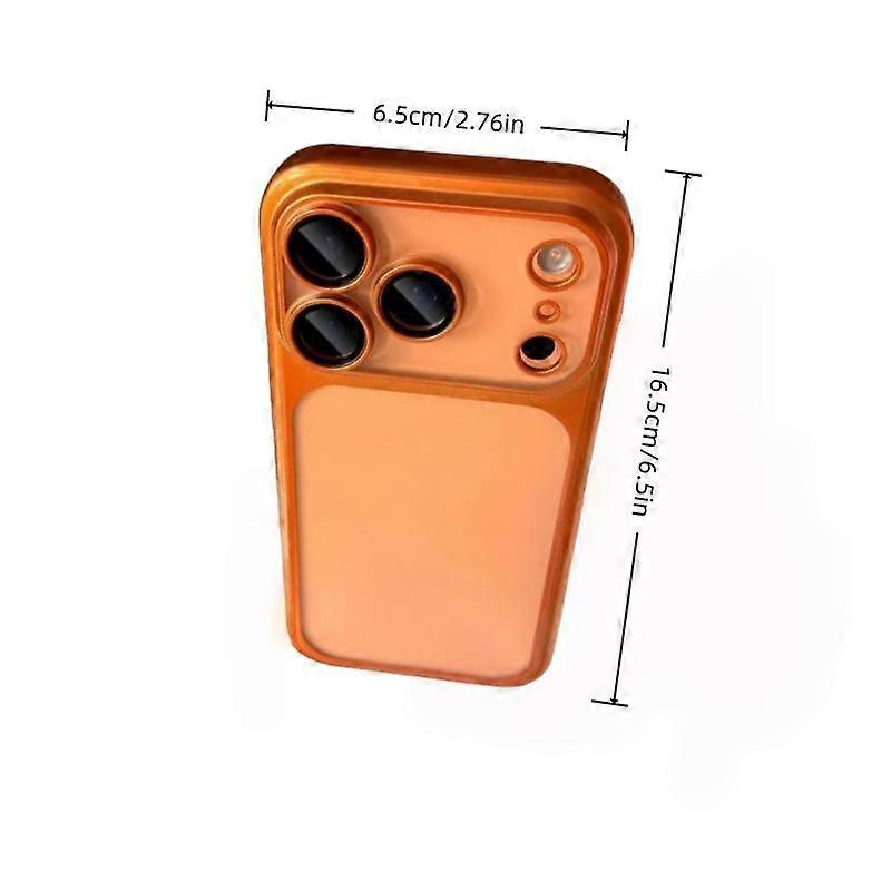 New iPhone Case for Apple 17 Pro Max, Electroplated Matte Full Coverage Anti-Drop Phone Cover, Durable Protective Shell