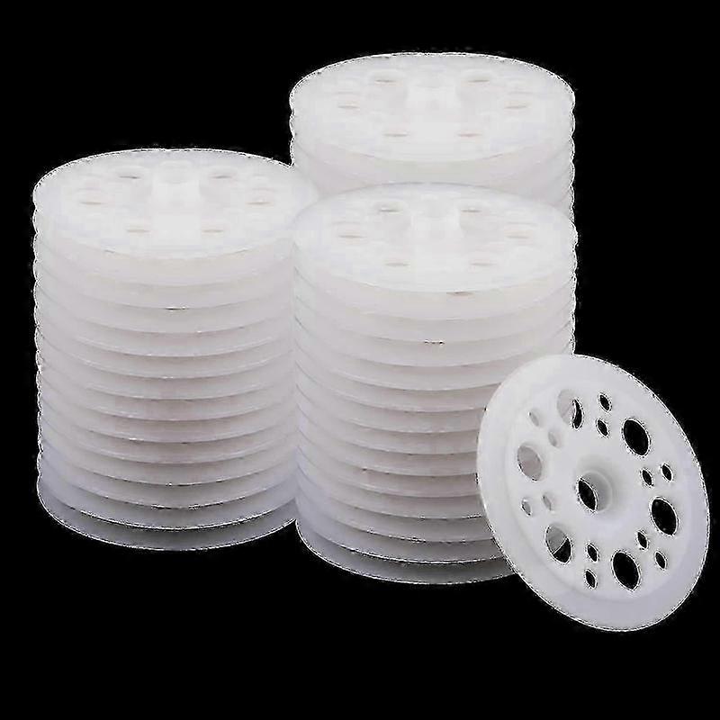 100pcs Flat Washers, 45mm Load Spreading Washers Polypropylene