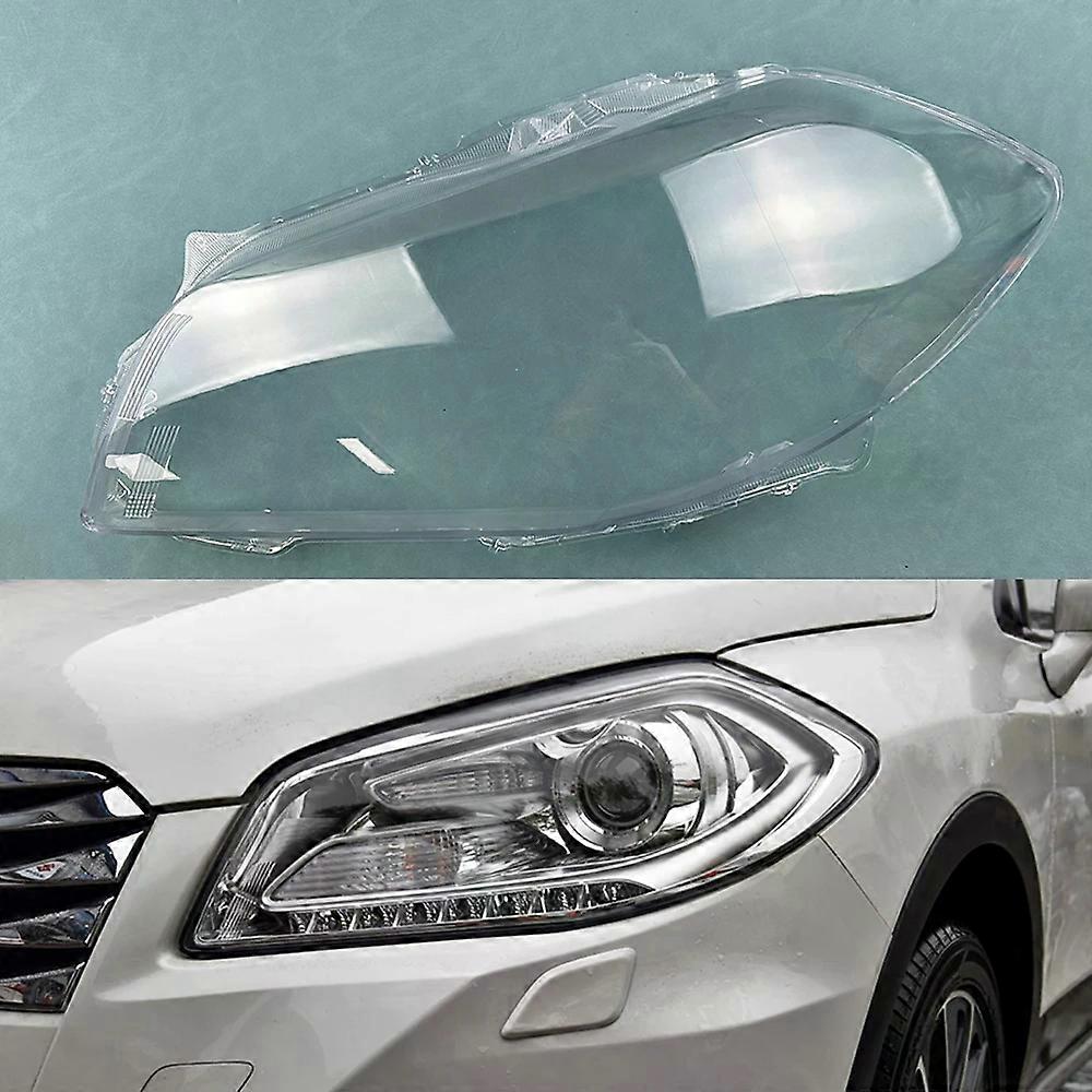 For Suzuki S-cross 2015 2016 2017 Headlamp Shell Transparent Lampshade Lamp Shade Lens Front Headlight Cover Plexiglass