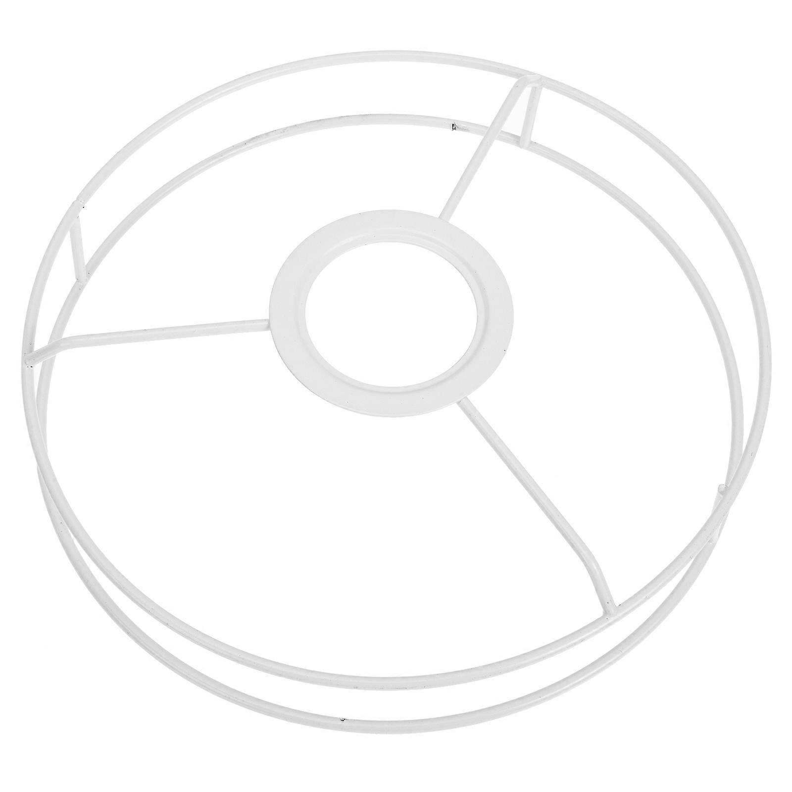 Iron Lamp Shade Ring Fitter Lampshade Frames for Lights 5Pcs Pack