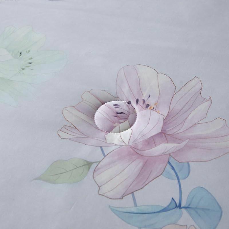 Lightweight Summer Duvet 2.5 Tog Quilted Bedspread Flower Patchwork Comforter Single Double Blanket 150x200cm