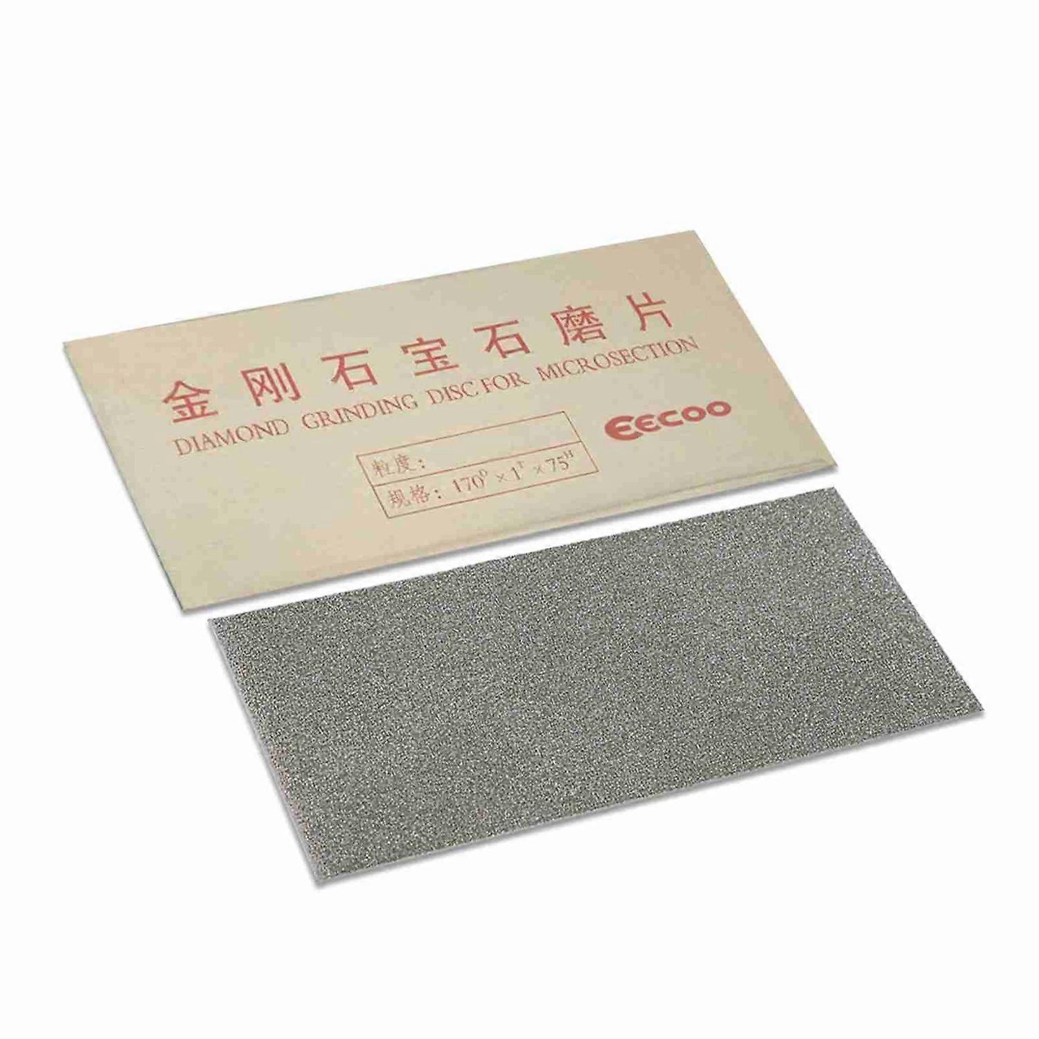 Thin Grinding Polishing Diamond Square Knife Tool Sharpening Stone Whetstone 80 Grit
