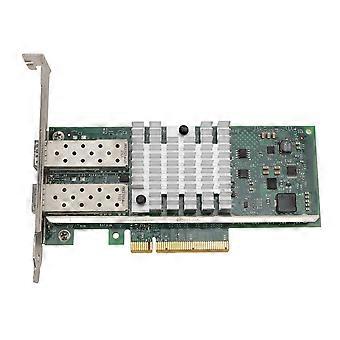 Placa de Rede PCIe X520-DA2 10Gb SFP+ Convergente com 8 Portas SFP+ PCIe e Adaptador de LAN Ethernet PCI Express
