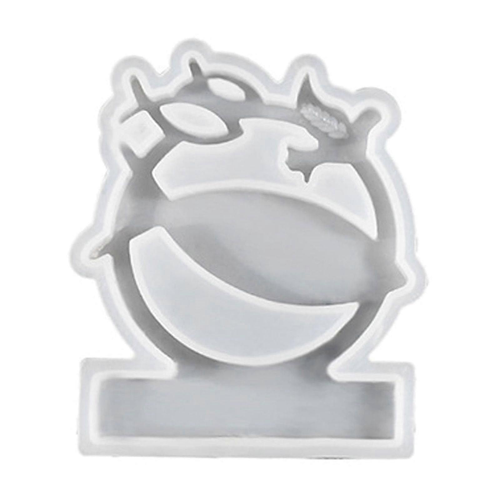 Xubond Silicone Molds Candle Holder, House Shape, Soft & Reusable | Compatible with Resin, Concrete, Clay, Non-Stick Craft Mold Kit