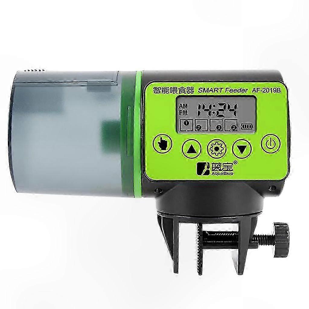 Automatic Pond Fish Feeder with Holiday Timer for Vacation Feeding