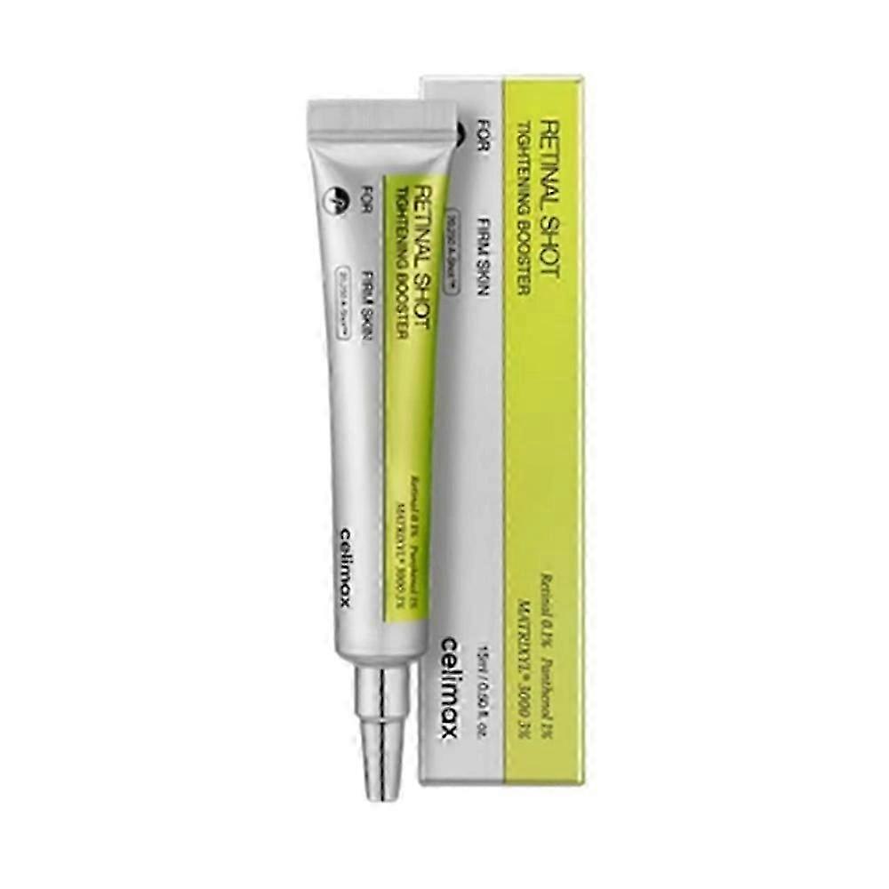 Velegnet til Celimax Vita A Retinal Anti-Aging Shot Tightening Booster 1-5X, Pore Minimizer, Rynker og fine linjer, Fastere hud, 15Ml