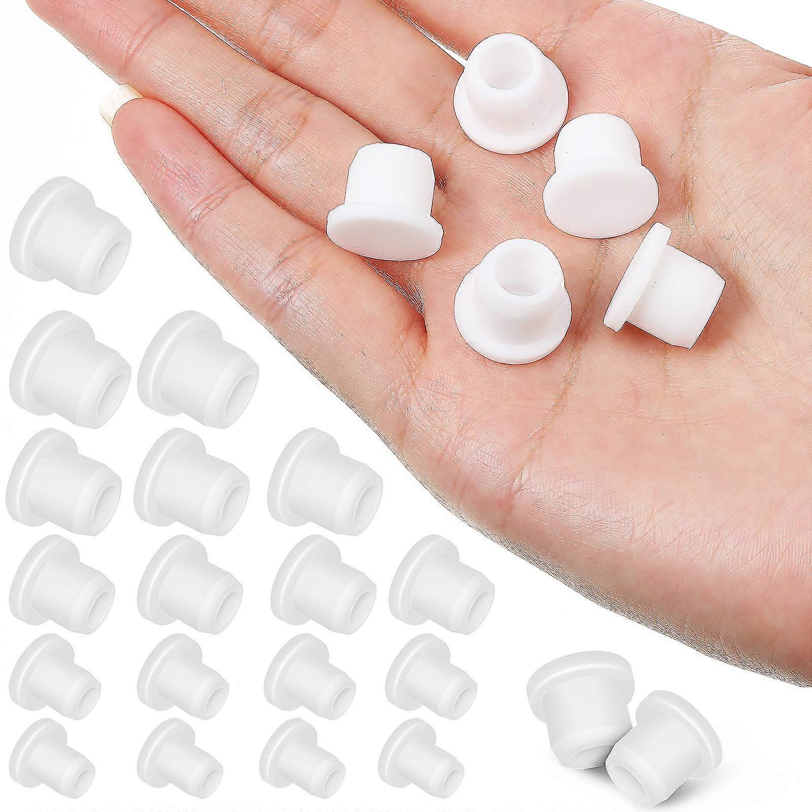 Silicone Salt Bottle Stoppers Reusable Replacement Plug 25Pcs for Kitchen
