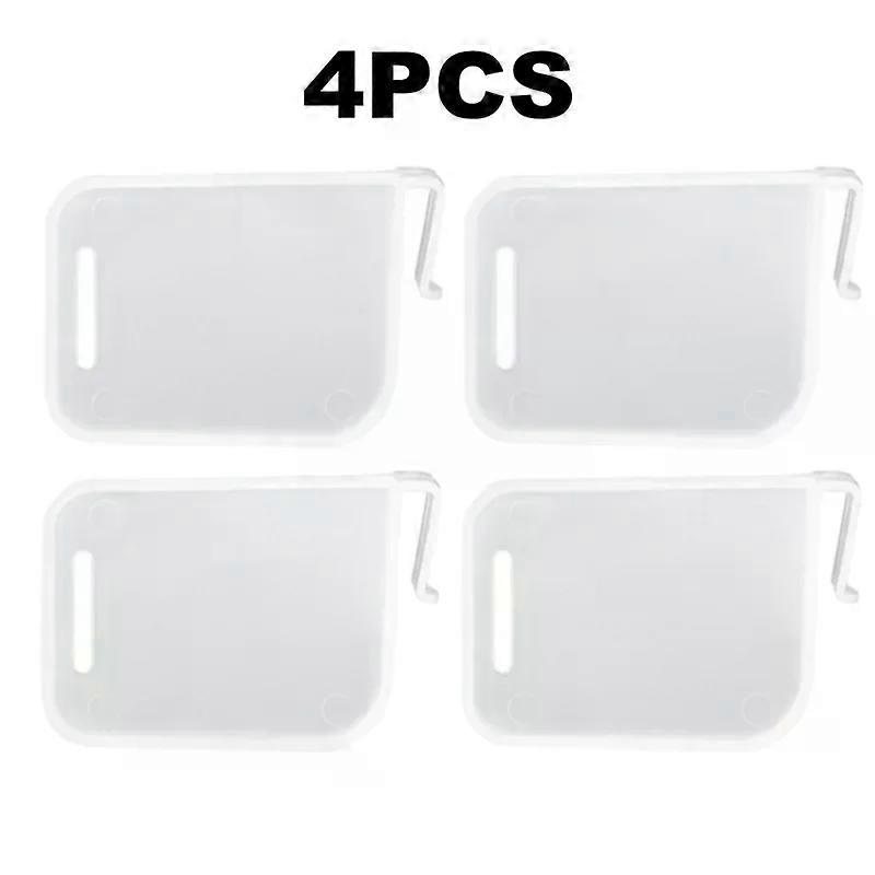 4Pcs Home Refrigerator Storage Partition Board Retractable Plastic Divider Storage Splint Kitchen Bottle Can Shelf Organizer