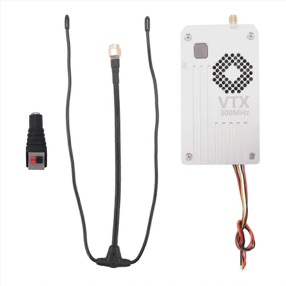 300MHz 5W FPV VTX Wireless Video Transmitter Receiver Distance