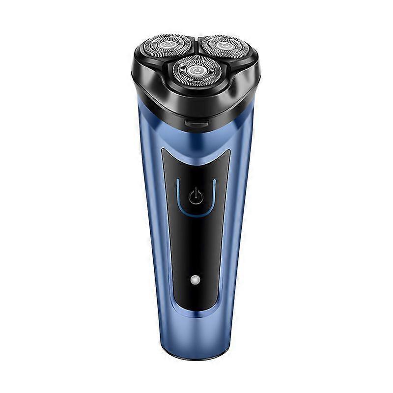 Three-Head Floating Electric Shaver Rechargeable Washable Mens Razor