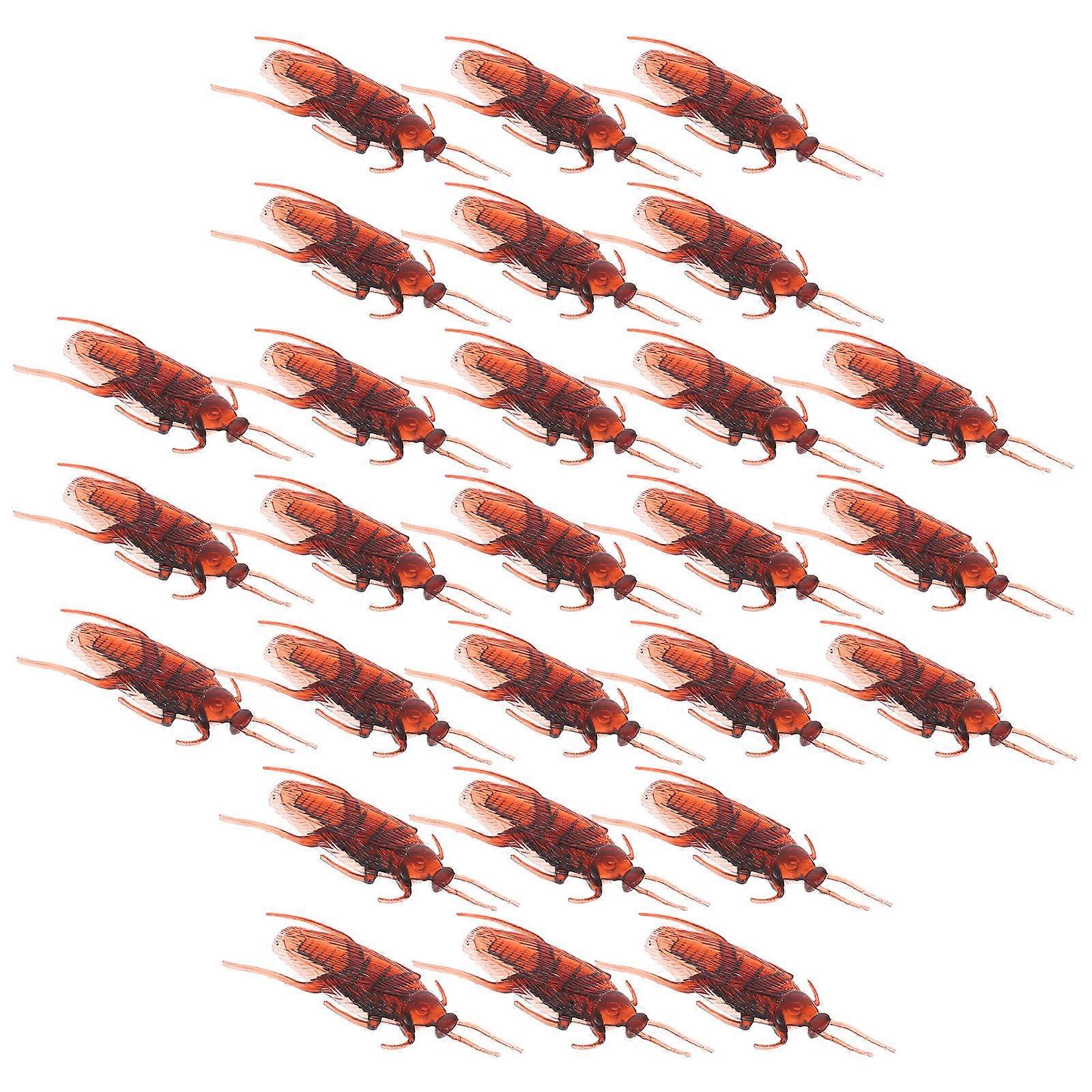 Brown Fake Cockroach Simulation Bugs for Halloween 600Pcs