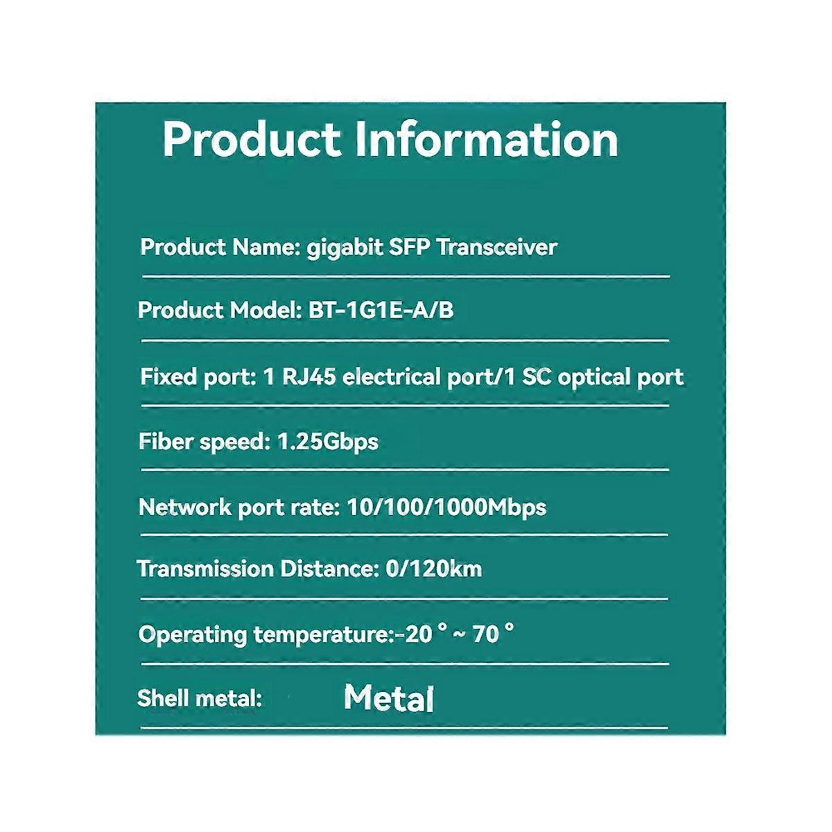 1Pair Media Ethernet Converter Transceiver EU Plug