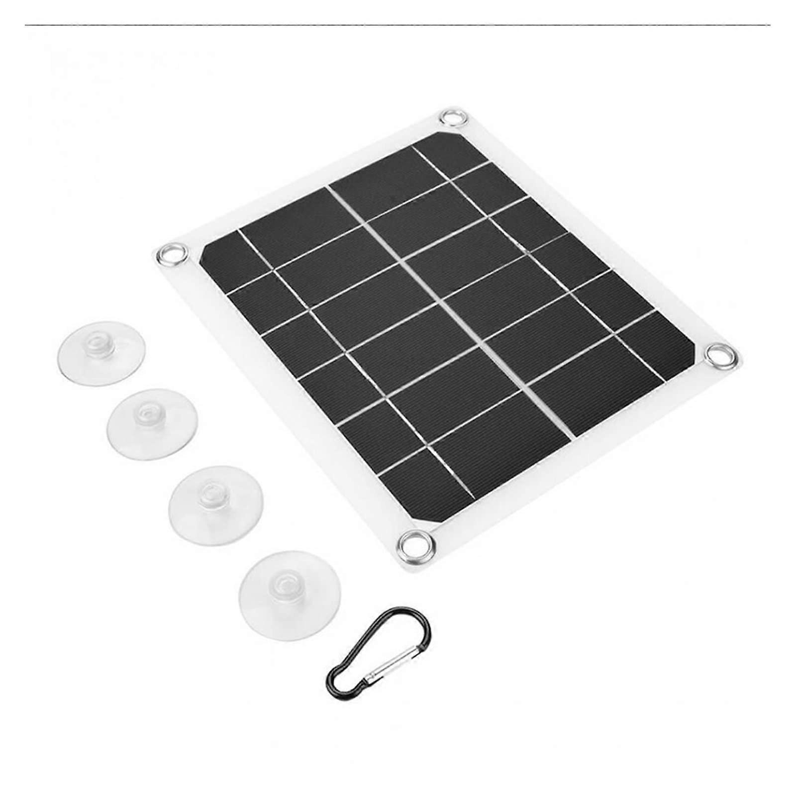 Portable Solar Panel Charger 10W Foldable Waterproof Fast Charging for Phone and Power Bank