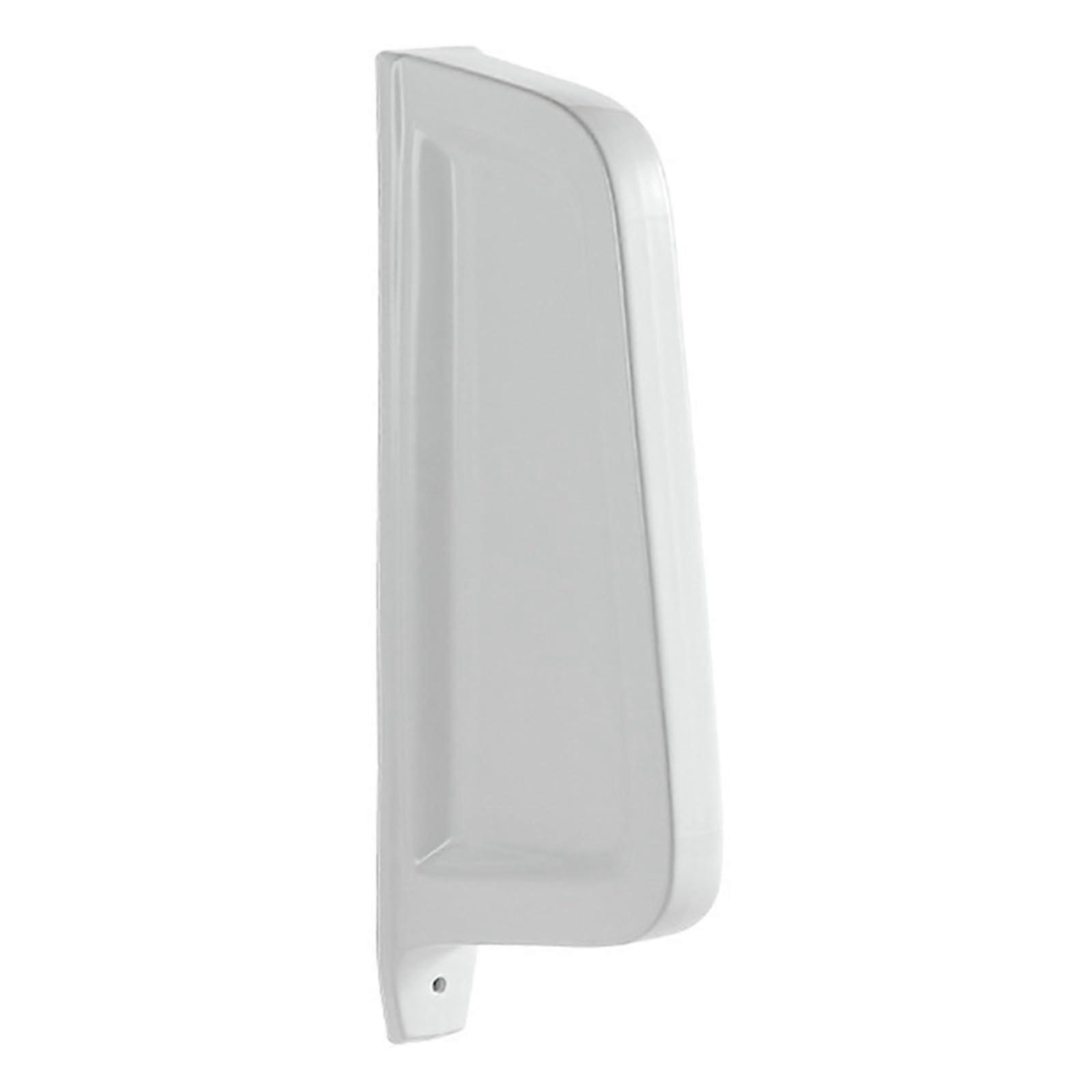Waterproof Ceramic Urinal Privacy Screen, WallMounted Toilet Partition for Public Restrooms