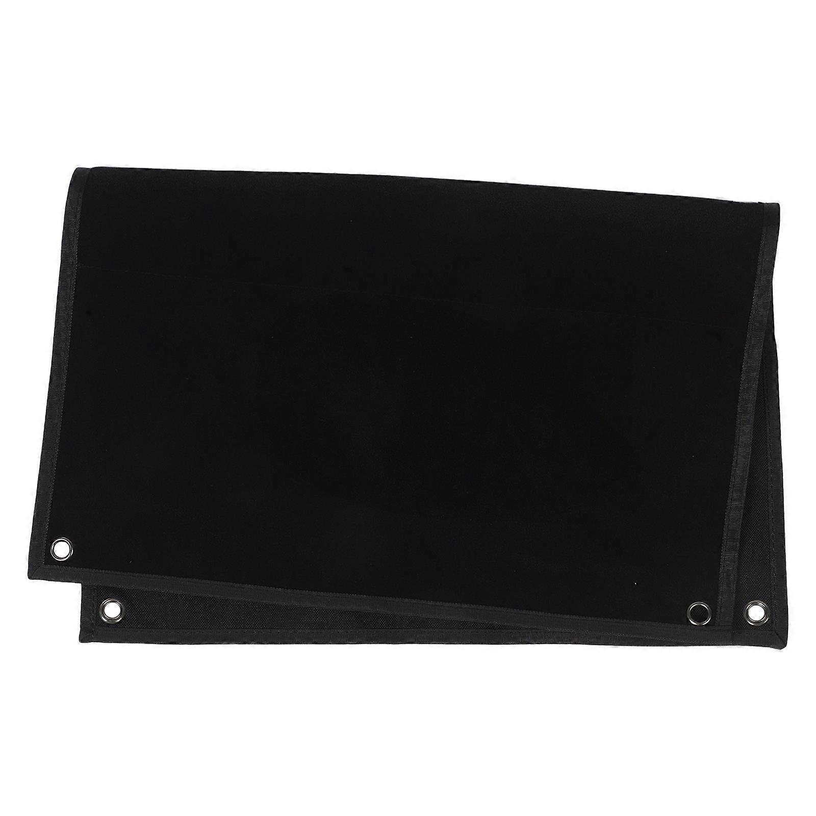 Patch Display Board for Hook and Loop Badges Black Nylon for Badge Collection