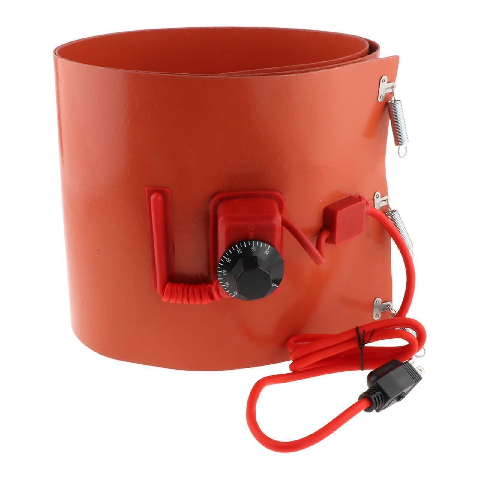 Drum Pail Heater Drum Heating Band Easy Usage Bucket Warmer Adjustable