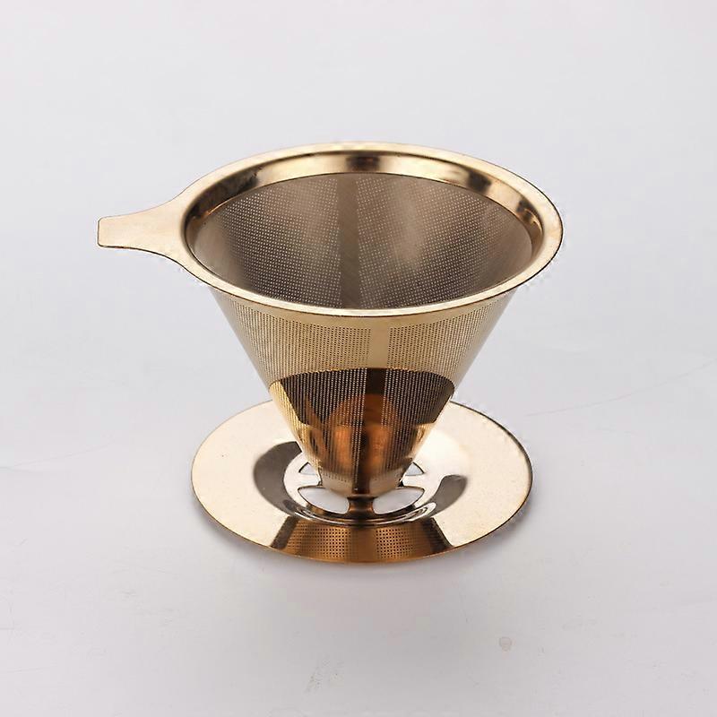 Double Mesh Metal Dripper