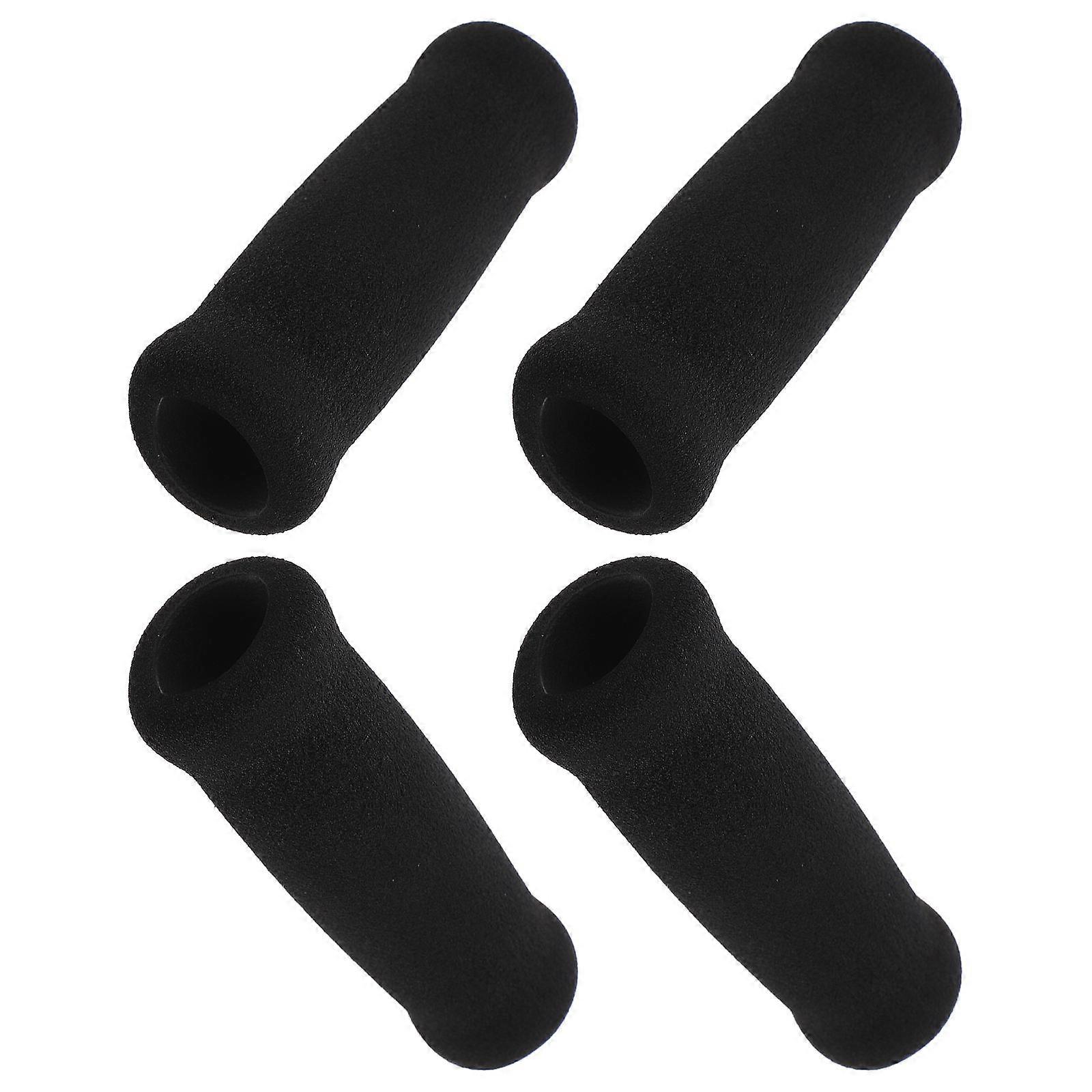 4Pcs Baseball Bat Grip Non-Slip Handle Vibration Reduction Sponge Sleeve