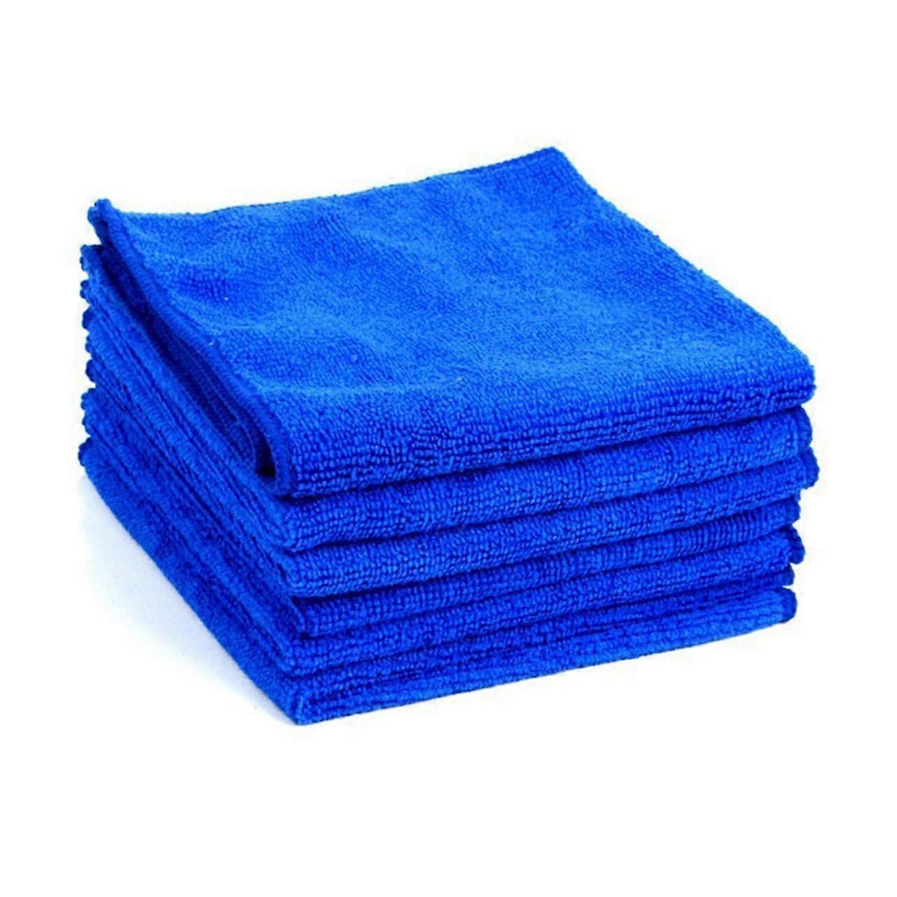 4pcs Thickened Microfiber Car Wash Towel Set, Soft Scratch  Absorbent Drying Cloths