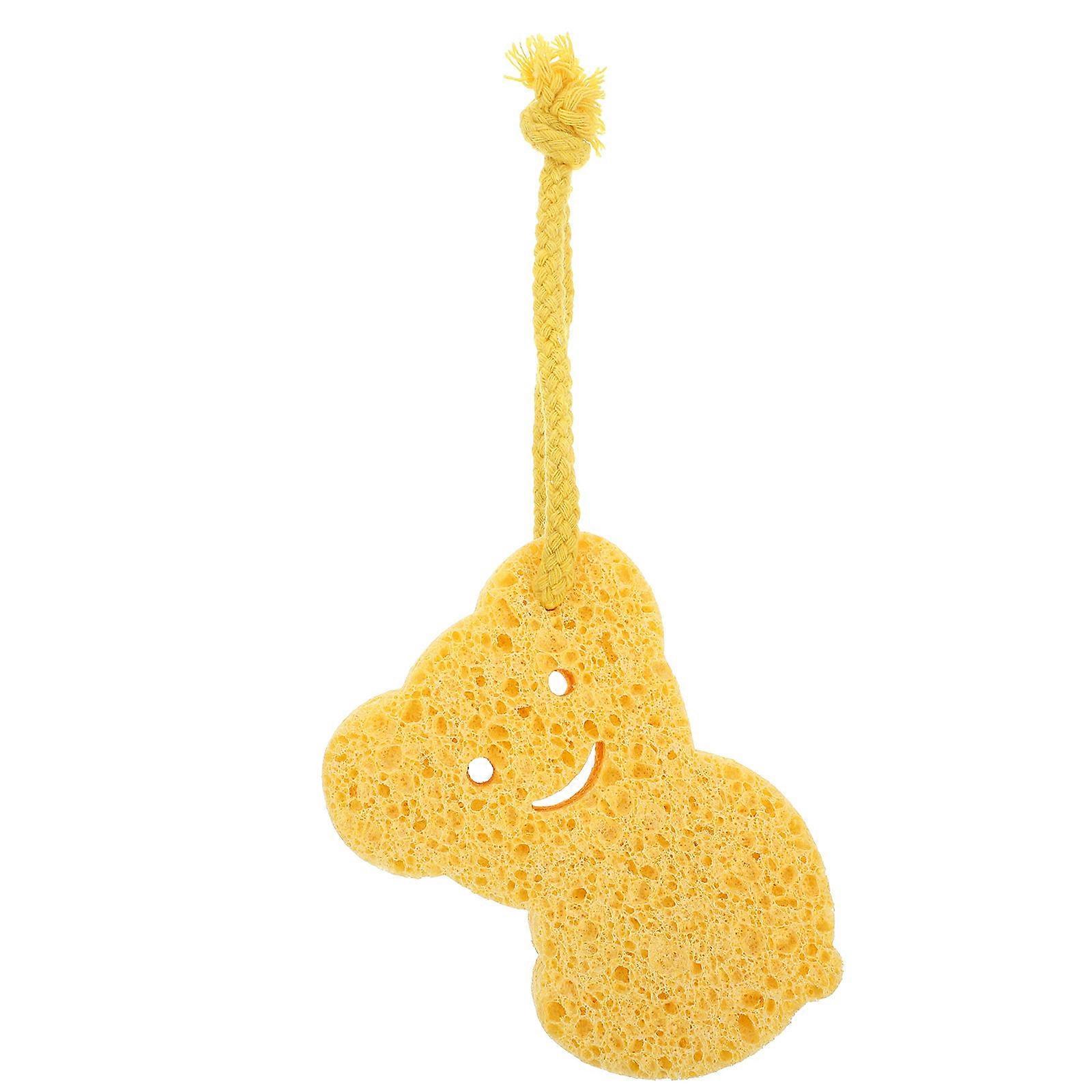 Cartoon Shower Sponge Baby Bath Sponge for Soft Bath Rub 1Pcs