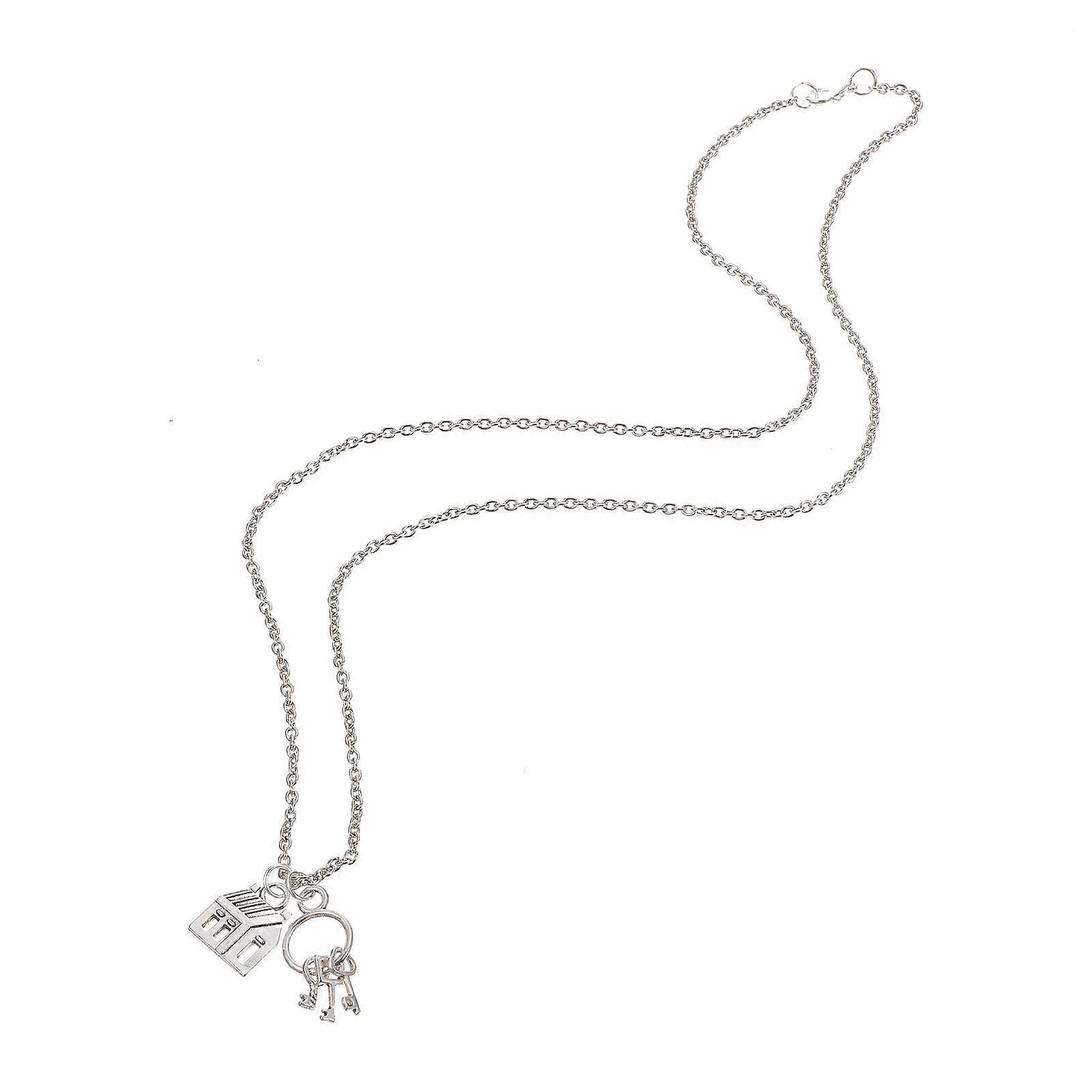 Pendant Necklace Sweater Chains for Decoration 2Pcs Set