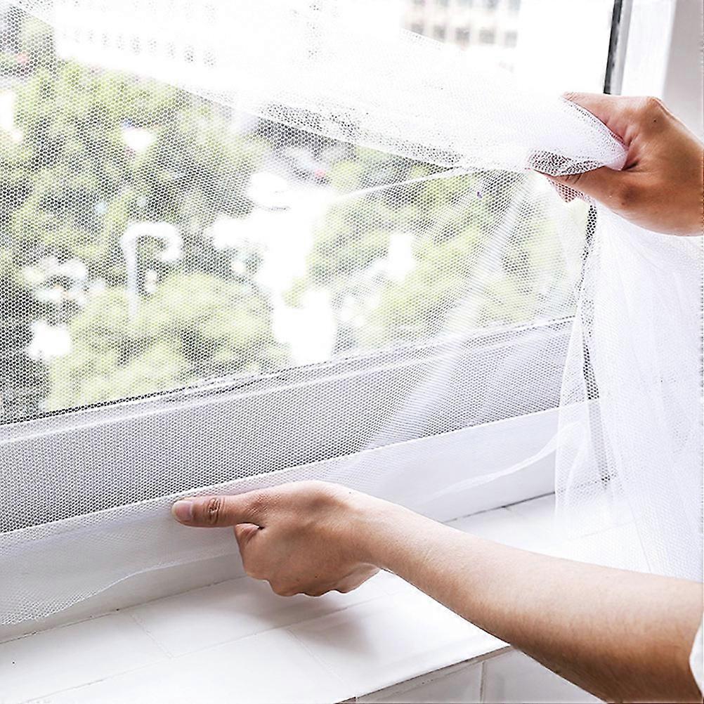 Mosquito Grill Screen Cover for Window Protection 3Pcs White Mesh