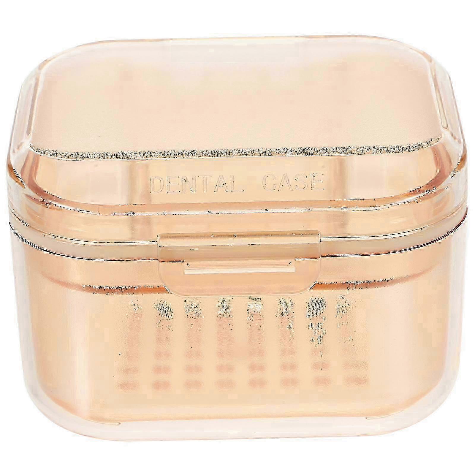 2025 Tooth Brace Box Orthodontic Denture Case Plastic Denture Container Plastic Denture Box