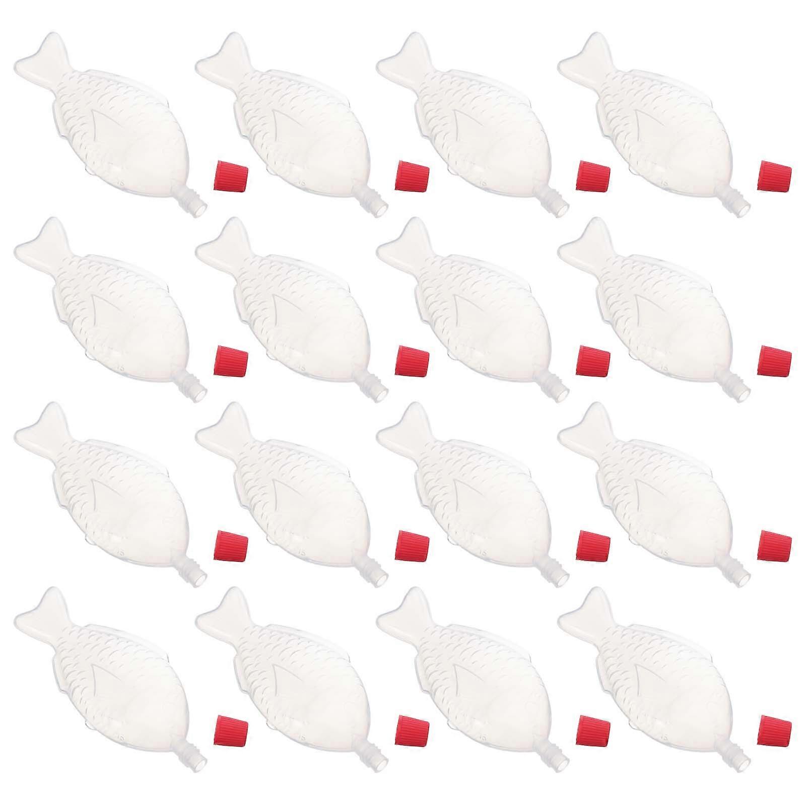 Condiment Bottles Seasoning Container Transparent 100Pcs Pack