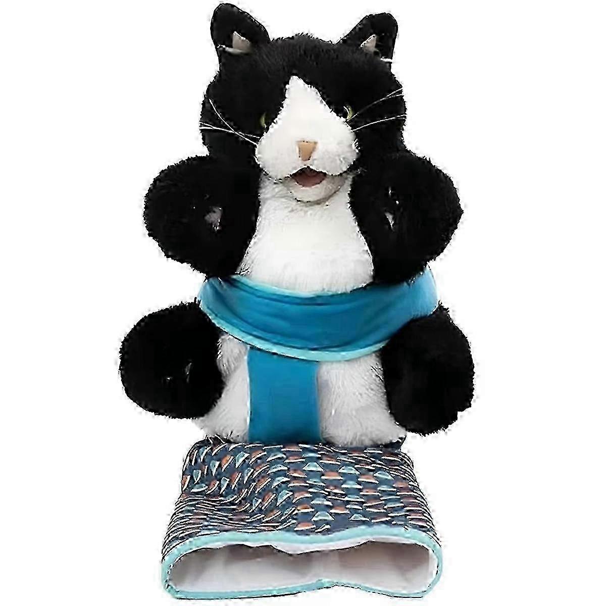 Interactive Hand Puppet Cat for Cat Wrestler Play 25-26s