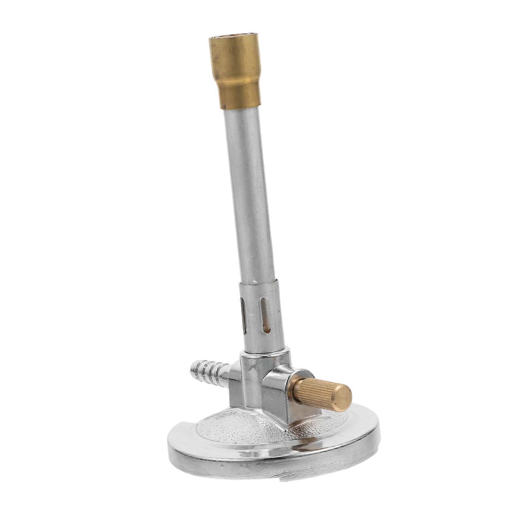 Bunsen Burner with Flame Stabilizer for Safe Heating, Compatible with Propane and Natural Gas