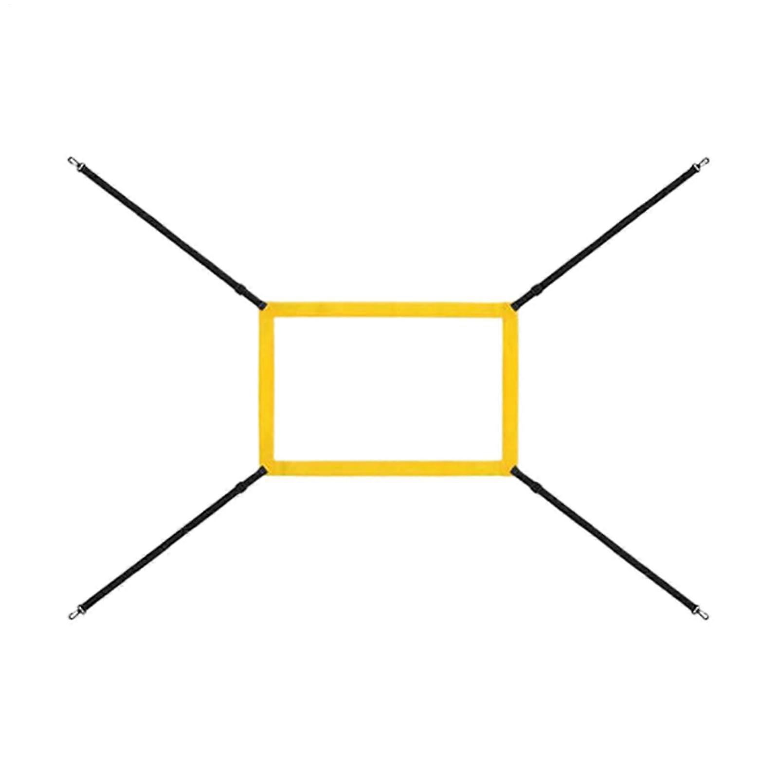 Pitching Target Strike Zone Trainer with Adjustable Straps for Baseball Softball Accuracy Training