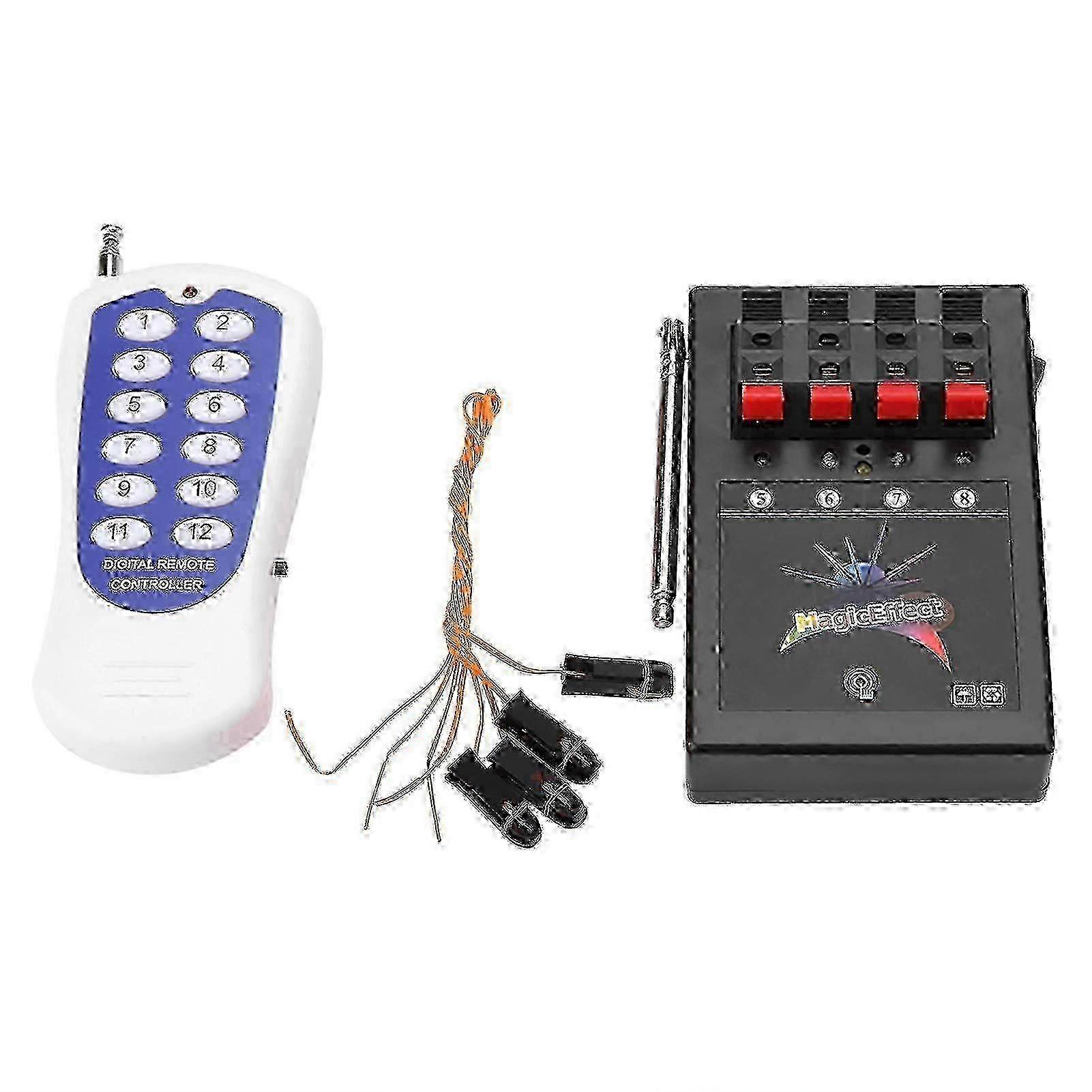 Professional 12 Keys Wireless Fireworks Firing System Igniters Remote Control