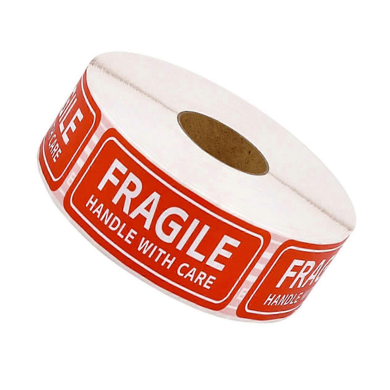 500pcs Fragile Warning Labels Handle With Care Stickers Durable SelfAdhesive for  Boxes