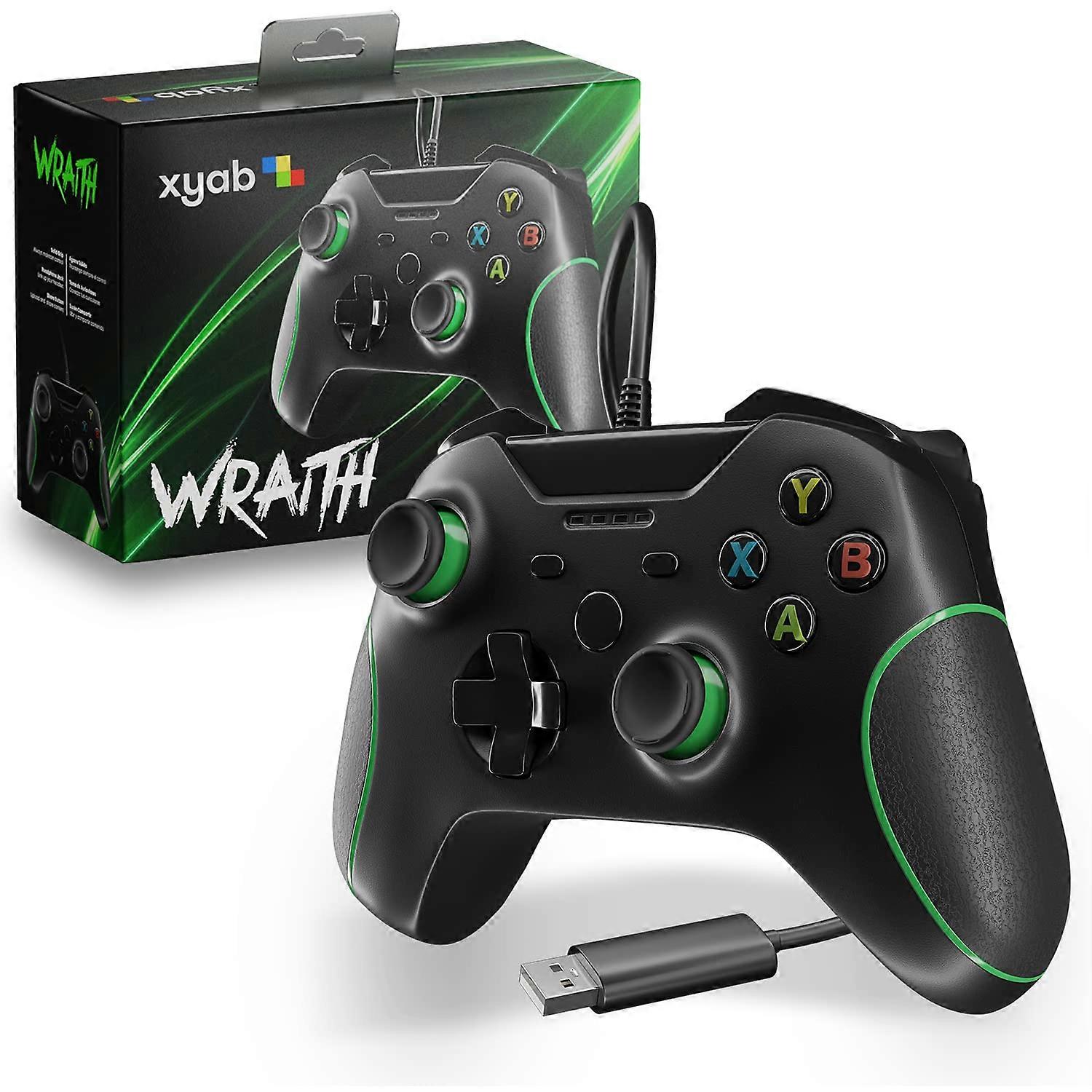 Wired Gamepad Compatible with Xbox One with Precision Sensor Control and Ergonomic Grip for PC Gaming