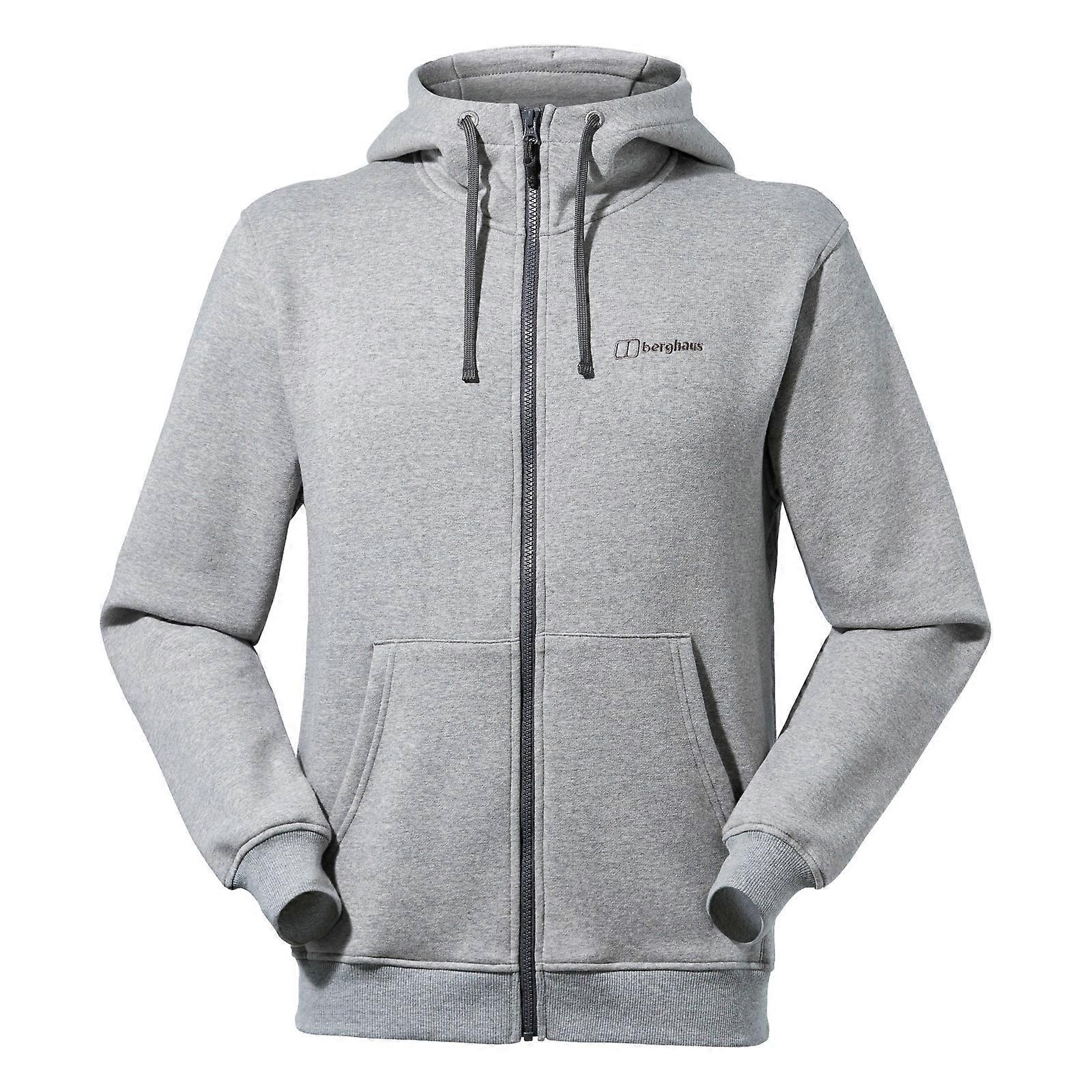 Berghaus Mens Logo Full Zip Hoodie