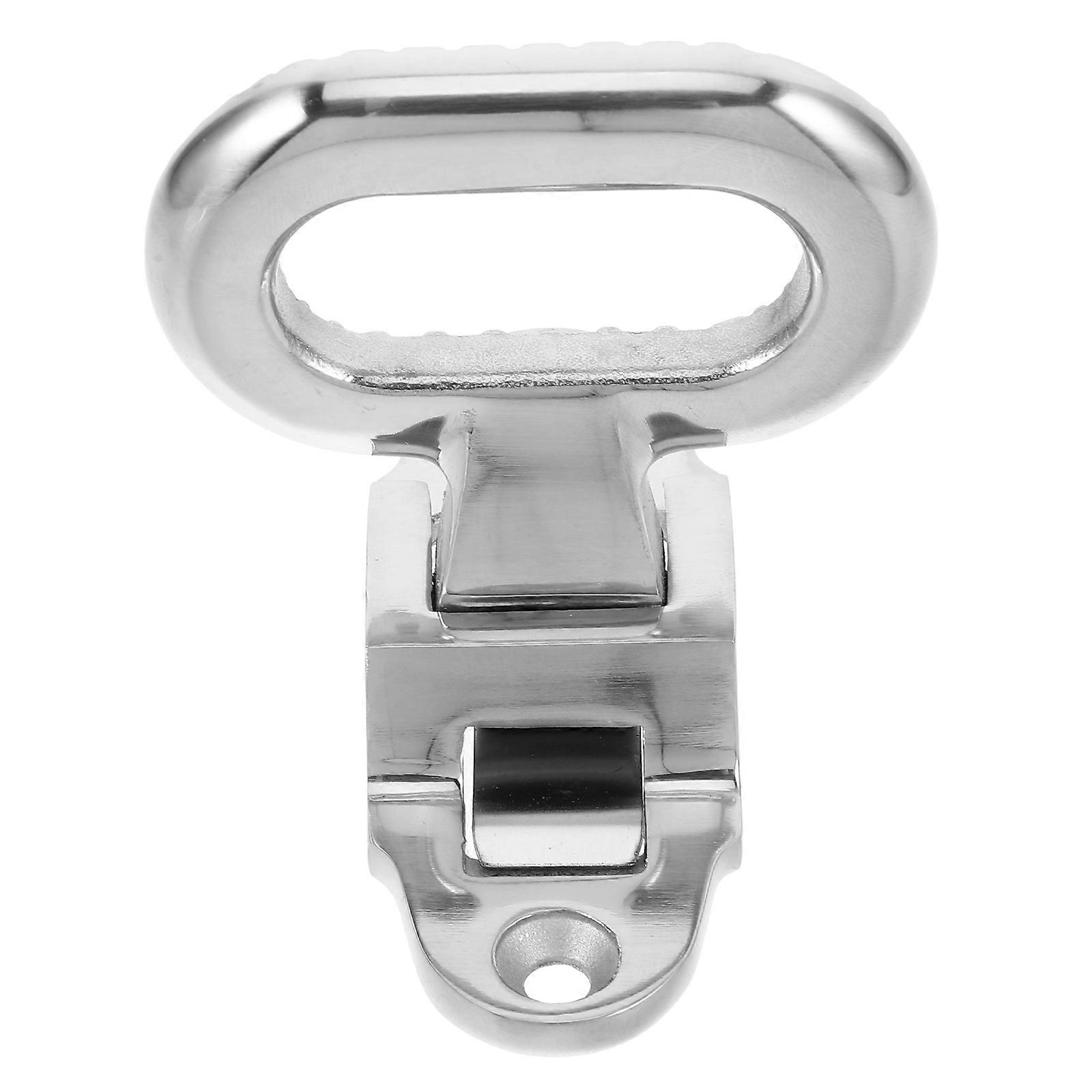 Adjustable Stainless Steel Foot Pedal Folding Step 2Pcs Multifunctional Ladder