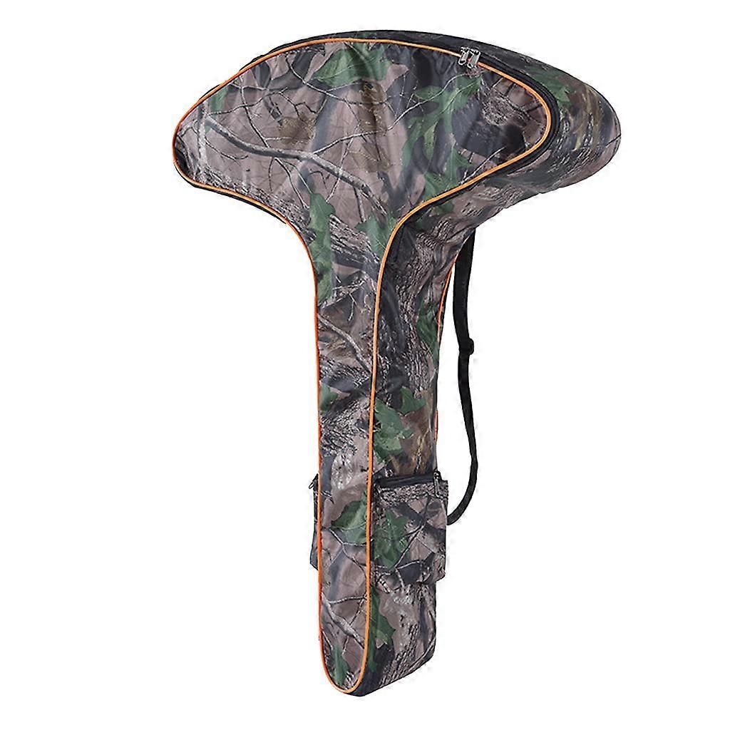 TShaped Archery Bow Case with Adjustable Shoulder Straps, Large Capacity, Dual Zipper Pockets