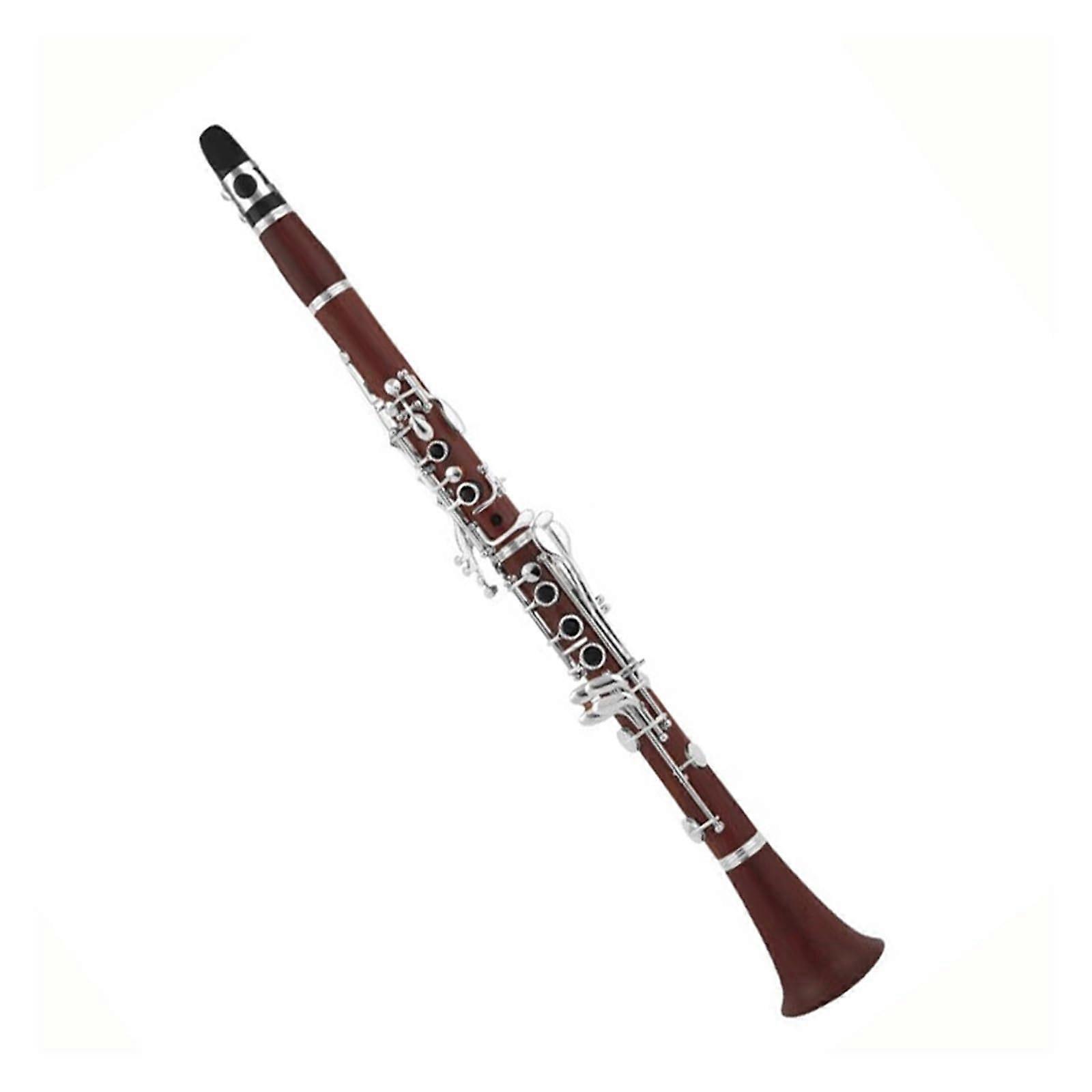 Professional B Flat Clarinet 17 Keys for Beginners and Students with Comfortable Keywork