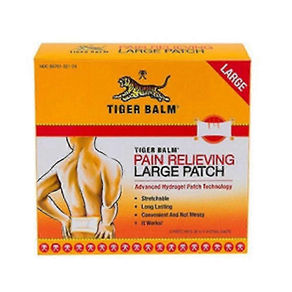 Tiger Balm Patch,10x4 inch Large Size