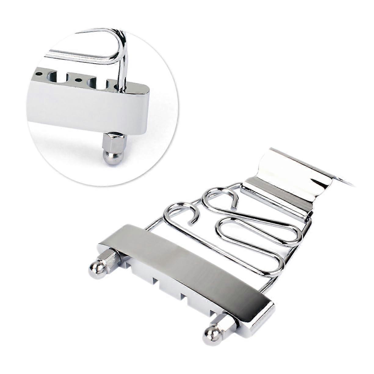 GA421 Guitar Tailpiece Replacement for 4String Bass and Archtop Guitars, Stable String Anchoring